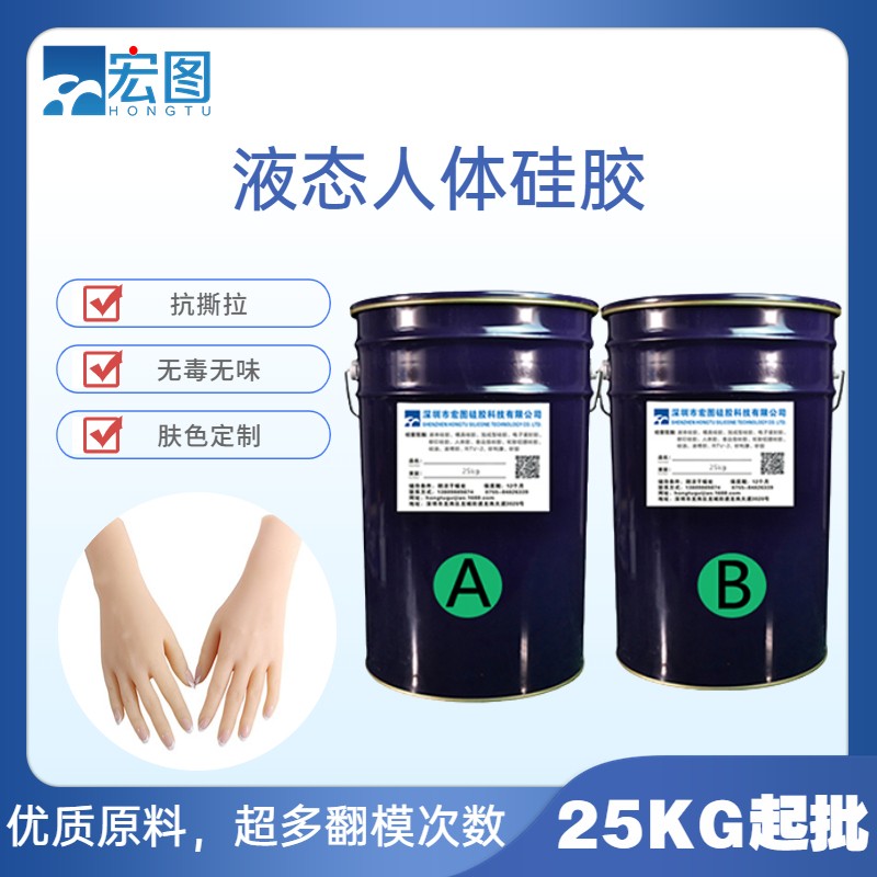 液態人體硅膠原料，人體相關制作的革新伙伴